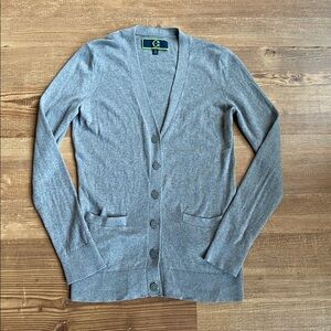 C. Wonder Grey Cardigan Sweater - Size Small
